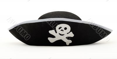 Hat pirate isolated