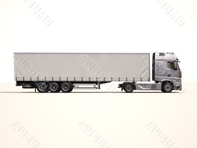 Semi-trailer truck