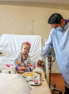 Hospitalized Girl 