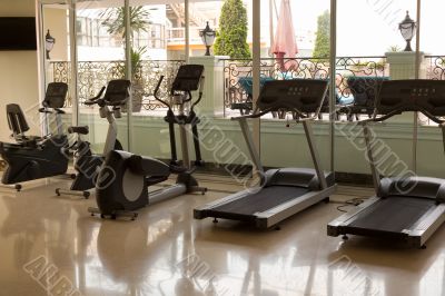 gym at the hotel gym at the hotel