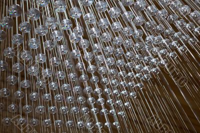 abstract strings and crystals. abstract strings and crystals.