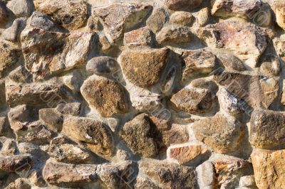 Background of stone wall texture