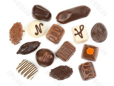 Assorted Chocolate pralines