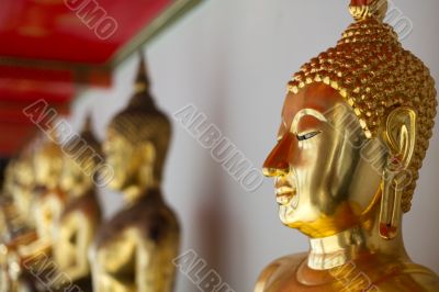 Buddha in Wat Pho Temple Buddha in Wat Pho Temple