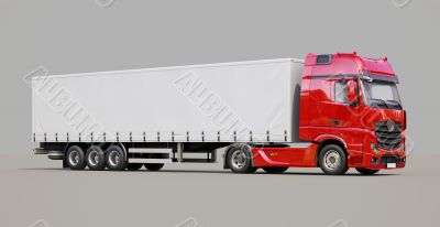 Semi-trailer truck