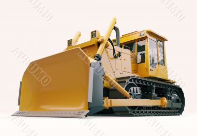 Heavy crawler bulldozer 