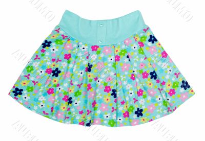 Children`s summer skirt Children`s summer skirt