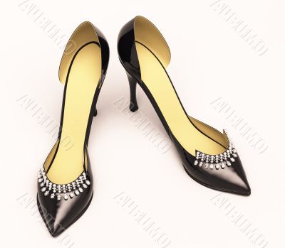 Women`s black shoes