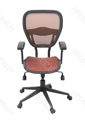 Modern office chair isolated