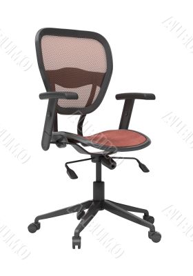 Modern office chair isolated