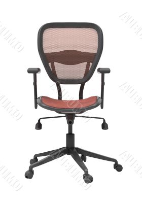 Modern office chair isolated