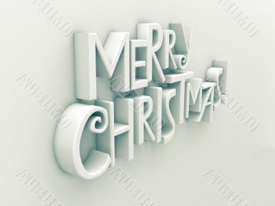 Merry Christmas text isolated Merry Christmas text isolated