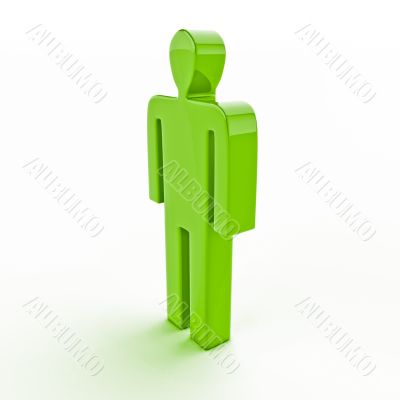 3d human figure