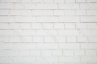 White brick wall