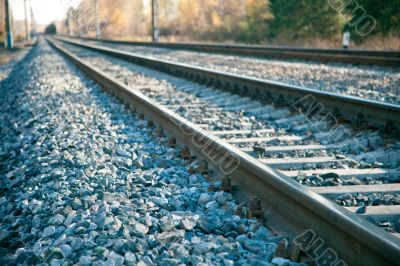 Railroad tracks Railroad tracks