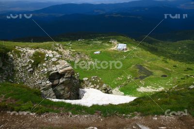 High mountains