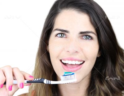 She is all about dental hygiene She is all about dental hygiene