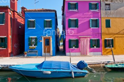 Italy Venice Burano island