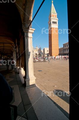 Venice Italy Saint Marco square view