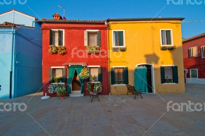 Italy Venice Burano island