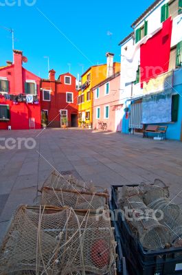Italy Venice Burano island