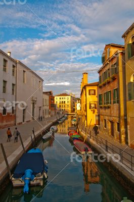 Venice Italy unusual pittoresque view