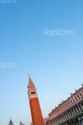 Venice Italy Saint Marco square view