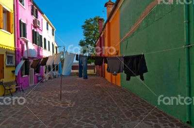 Italy Venice Burano island