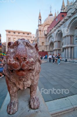 Venice Italy Saint Marco square