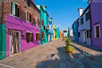 Italy Venice Burano island
