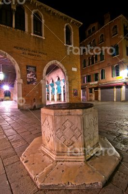 Venice Italy fish market