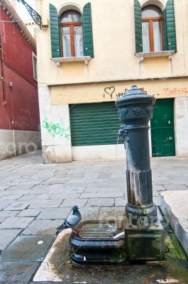 Venice  Italy unusual pittoresque view