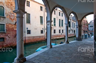 Venice  Italy unusual pittoresque view