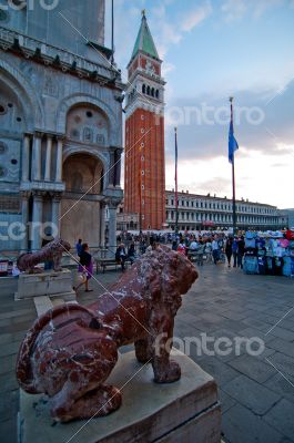 Venice Italy Saint Marco square