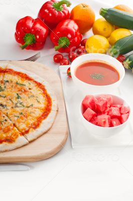 Italian original thin crust pizza Italian original thin crust pizza