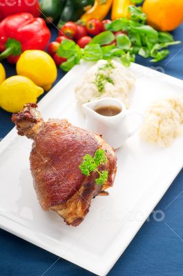 original German BBQ pork knuckle original German BBQ pork knuckle