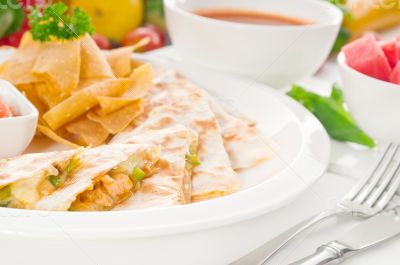 original Mexican quesadilla de pollo original Mexican quesadilla de pollo