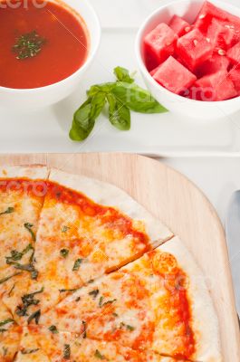 Italian original thin crust pizza Italian original thin crust pizza