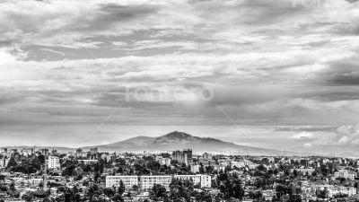 Aerial view of Addis Ababa
