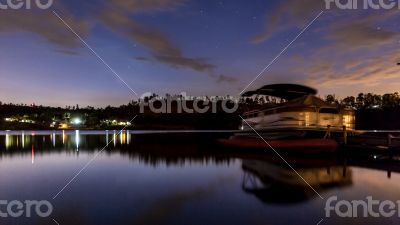 Nightfall over Kuriftu Lake