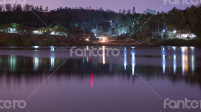 Nightfall over Kuriftu Lake