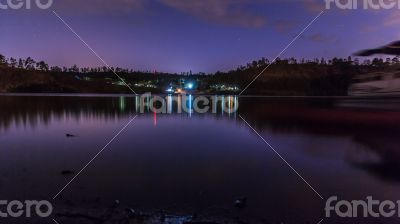 Nightfall over Kuriftu Lake