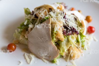 Chicken ceasar salad