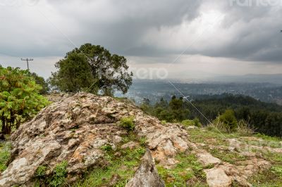 View from Mount Entoto 