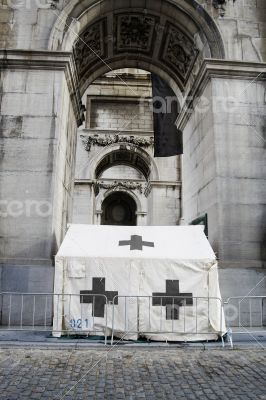 First Aid tent