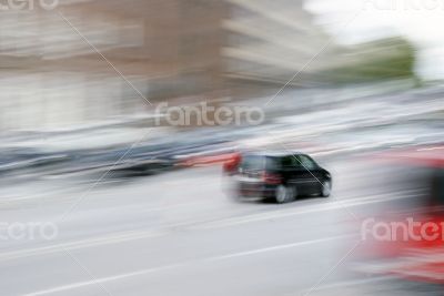 Car in Motion