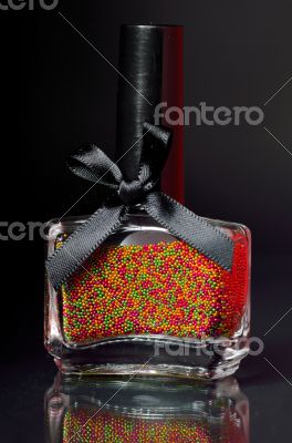 balls nail polish bottle