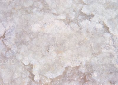 Raw salt texture
