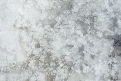 Raw salt texture