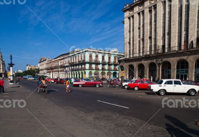 Cuba Havana Main street - Boulevard